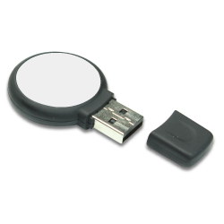 Round Shape USB with Logo Branding