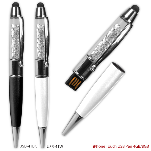 Crystal Pens USB Flash