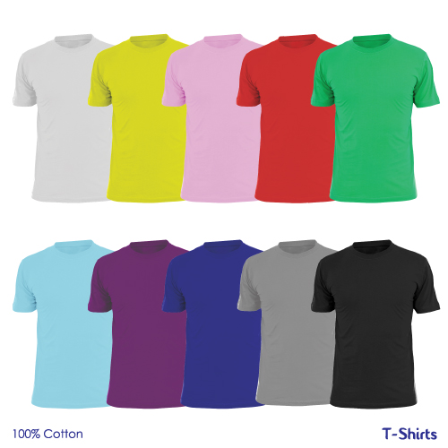 Promotional T-Shirts in Colors