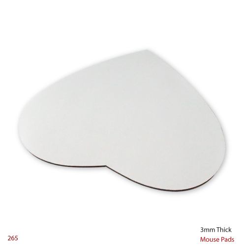 Mouse Pads in Heart Shape