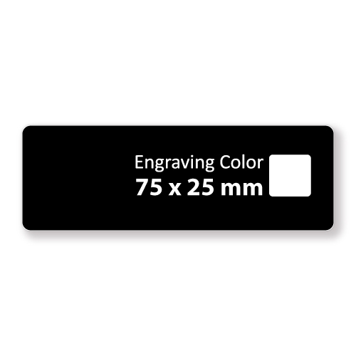 Engraved Badges in PVC
