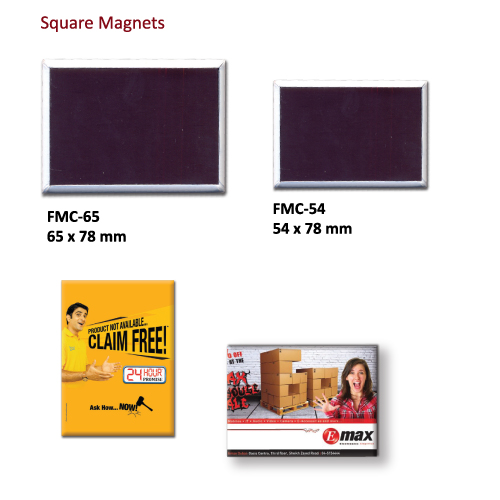 Square Magnetic Tags