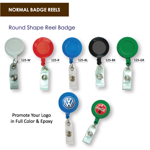 Badge Reels with Branding