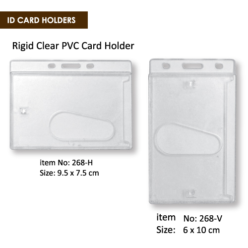 PVC Card Holder for Identity Cards