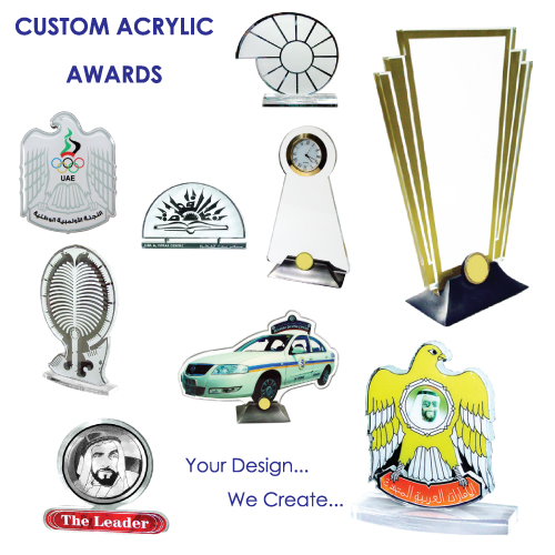 Customized Acrylic Awards and Trophies
