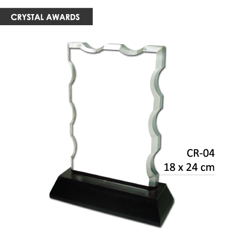 Sports Trophy in Crystal