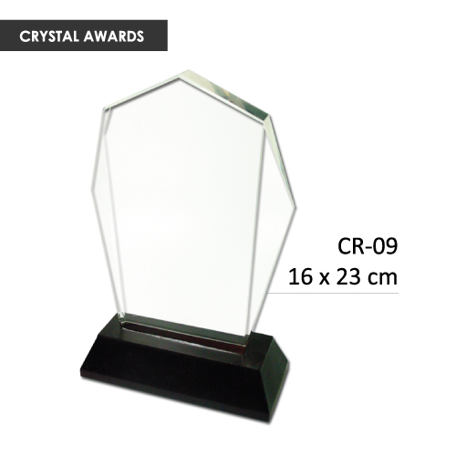 Buy Crystal Trophy with Logo Branding