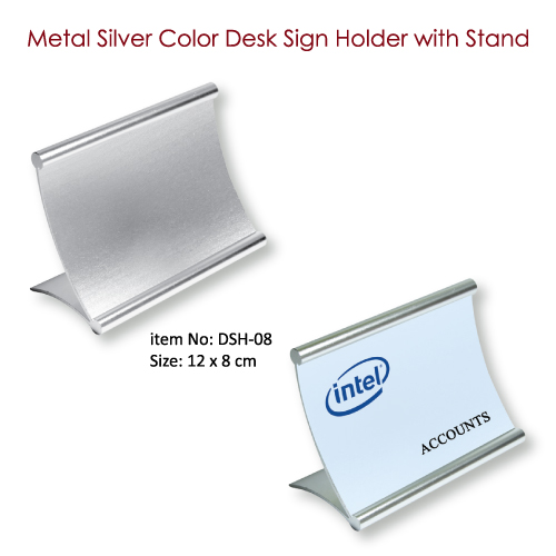 Metal Desk Sign Holders