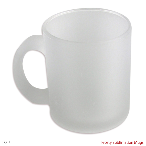 Photo Mugs in Frosted Glass