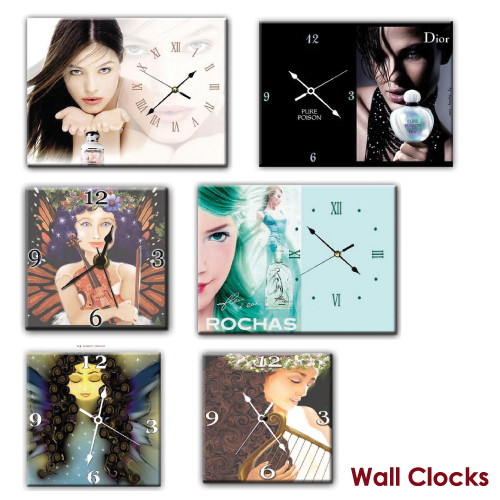 Wall Clocks in Ceramic 1 to 7