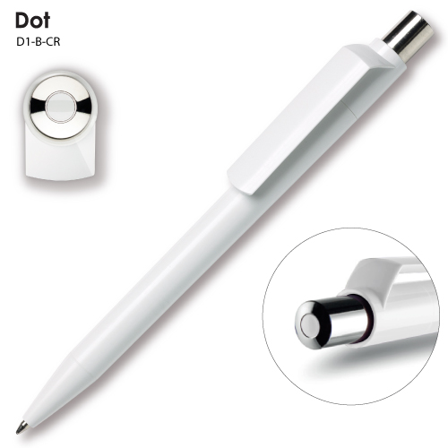 Maxema Dot Pens in White