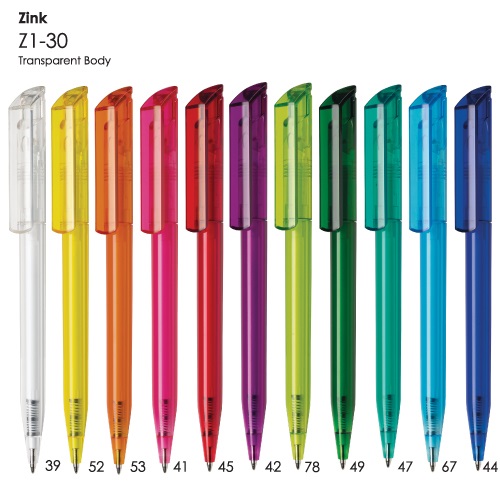 Maxema Zink Pens in Transparent