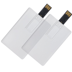 Transparent Card Shape USB Drives