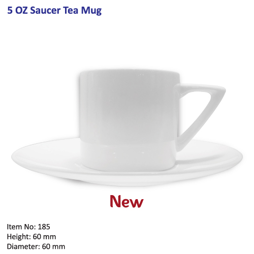 Saucer Tea Mugs 185