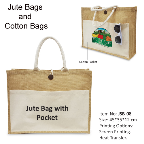 Jute Cotton Bags JSB-08