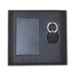 Gift Set Business Card Holder with Phone Ring