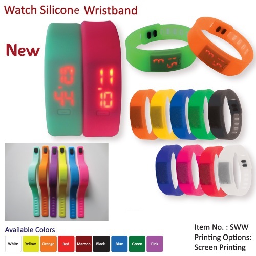 Digital Watch Wristbands