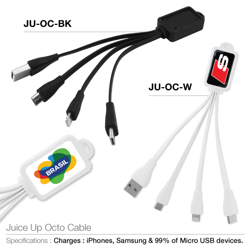 USB Cable with Multi Connectors