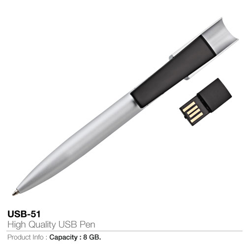 Ball Pen USB Drives 8GB Capacity