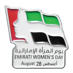 Emirati Womens Day Metal Badges