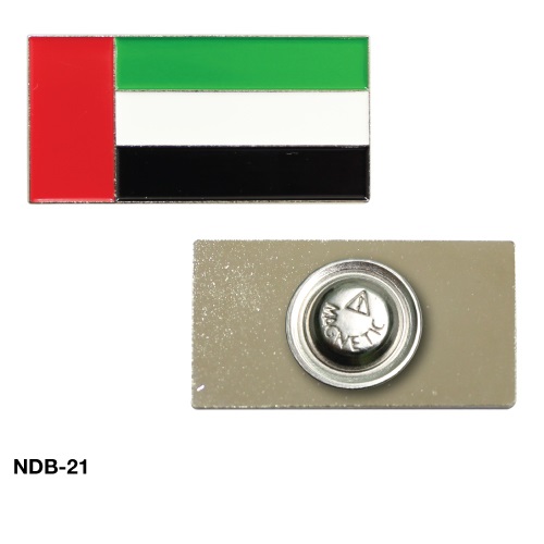 UAE Flag Metal Badges with Magnet