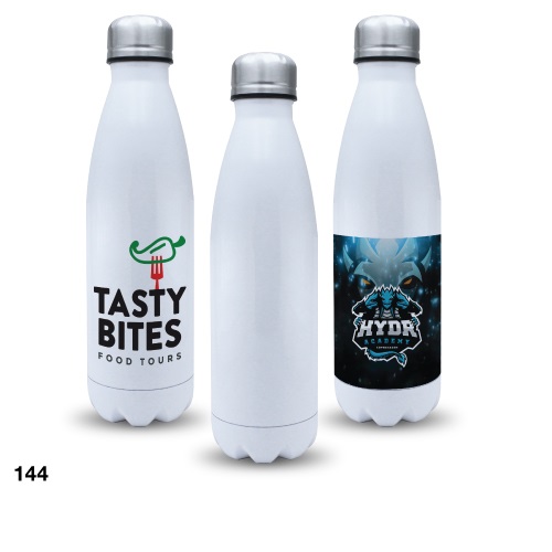 Promotional White Bottles 144