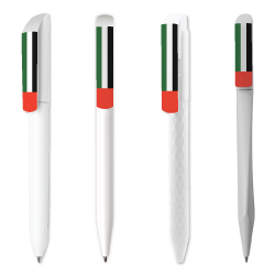 UAE Flag Pens in White