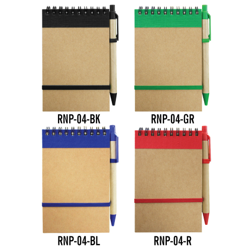 Recycled Notepads with Pen