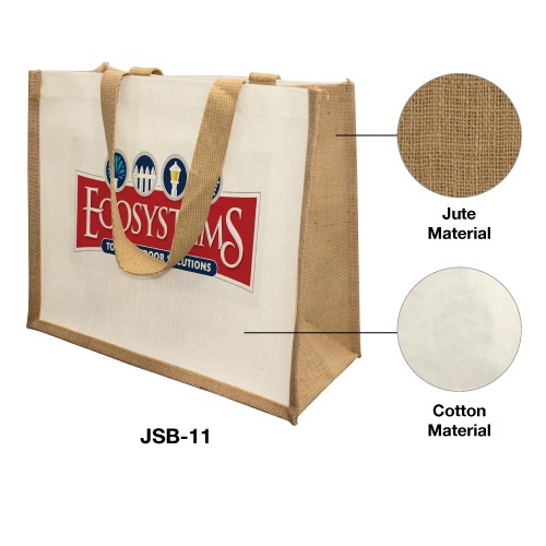 Jute and Cotton Shopping Bags JSB-11