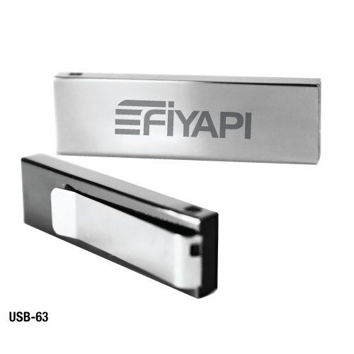 Metal USB Flash with Clip 63