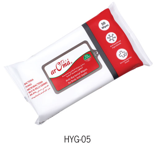 Anti-Bacterial Wipes HYG-05