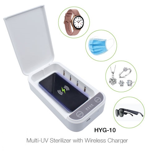 UV Sterilizer with Wireless Charger HYG-10
