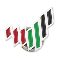UAE National Brand Metal Badges NDB-19-W