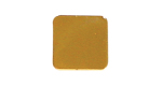 Badge Simple Square 18mm without pin - Gold