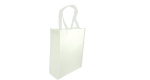 Non-Woven Reusable Bags Vertical - White