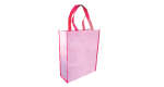 Non-Woven Reusable Bags Vertical - Pink Color