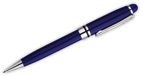 Plastic Pens - Blue - 080