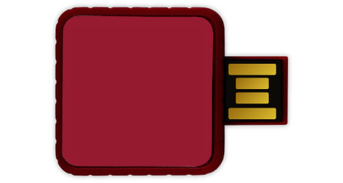 Twister USB - Maroon Color