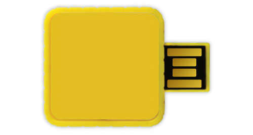 Twister USB - Yellow Color