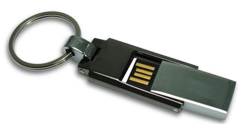 USB with Metal Key Holder 4GB
