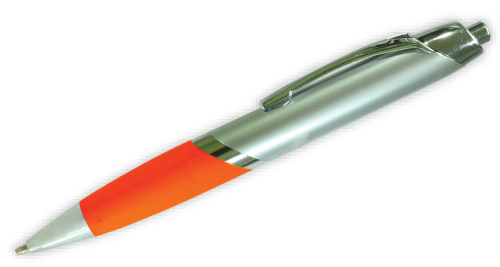 Promotional Plastic Pens - Orange