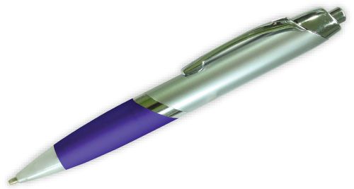 Promotional Plastic Pen - Purple