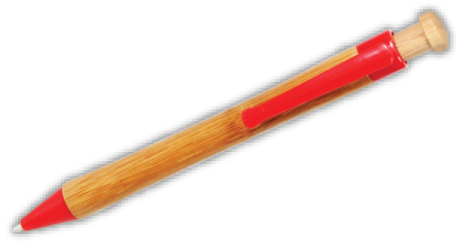 Bamboo Pen - Red