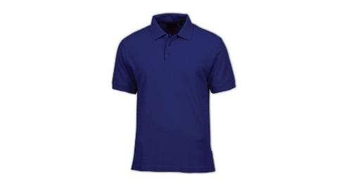 Cotton Polo T-shirt - Dark Blue Color
