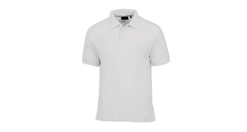 Cotton  Polo T-shirt - White Color
