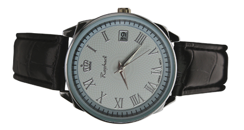 Gents Watch with Leather Band - WA-08G